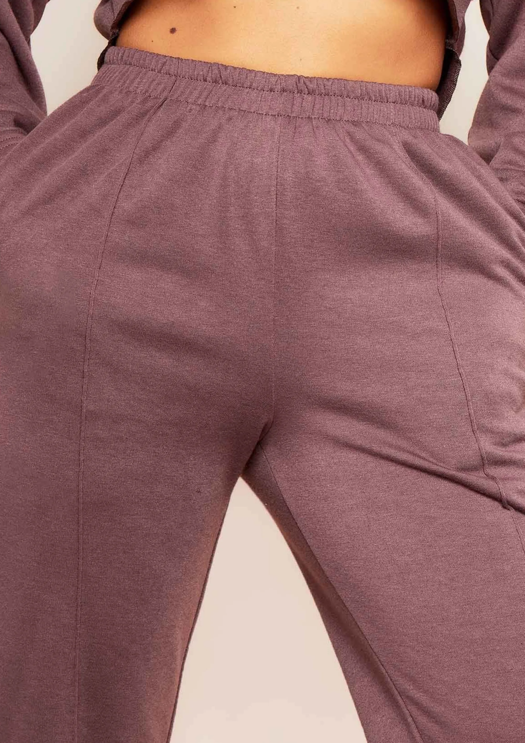 Missy Empire Anna Mocha Seam Detail Joggers^Women Tracksuits